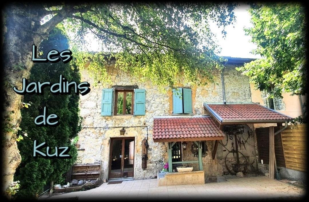Hotel Ours-Les Jardins de Kuz Bernin Exterior foto
